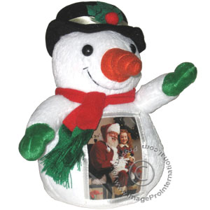 Mr. Frost Photo Plush Frame