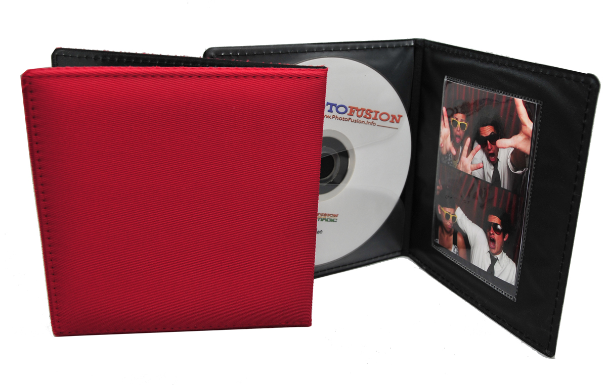 PhotoFusion CD/DVD Memory Folio Red